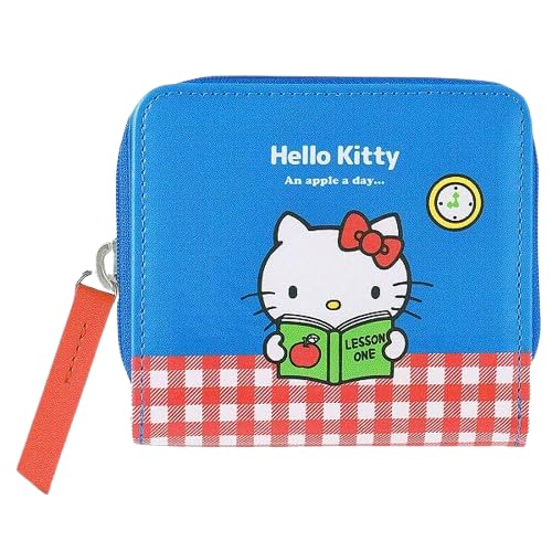 Amazon.co.jp: ハローキティ 2つ折り財布 お勉強 : ファッション
